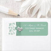 Rückgabesiegel für Minze, Weißblütenfarben (Insitu)