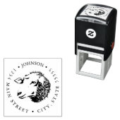 Rückgabesiegel für Schafe Permastempel (Beispiel)