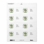 Rückgabesiegel Green Flapper Girl (Vorne)