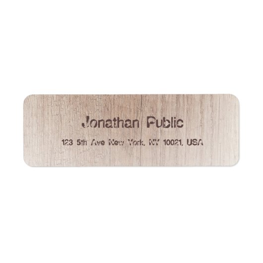 Rückgabevorlage für beschädigte Textholzplatine (Vorne)