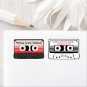 Rückgabezeichen für KassettenMix-Tape (Insitu)