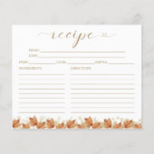 Rückgang der Brautparty-Rezeptionskarten in der Li (Vorderseite)