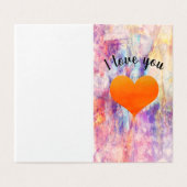 Rückgang der Liebe (Außenseite Aufgefaltet)