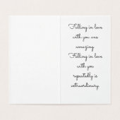 Rückgang der Liebe (Innenseite Aufgefaltet)