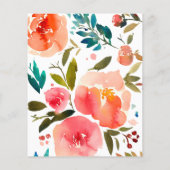 Rückgang der Liebe Aquamarines Brautparty von Blum (Rückseite)