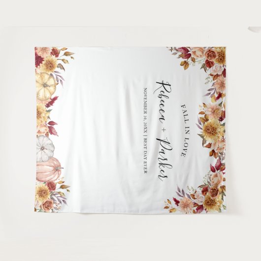 Rückgang der Liebe Blume Pumpen Backdrop Foto Stan Wandteppich (Vorderseite (Horizontal))