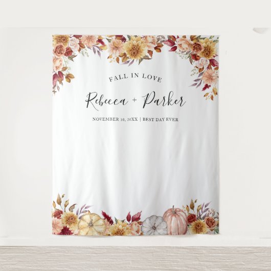 Rückgang der Liebe Blume Pumpen Backdrop Foto Stan Wandteppich (Vorderseite)