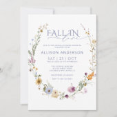 Rückgang der Liebe Brautdusche Einladung (Vorderseite)