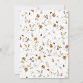 Rückgang der Liebe Brautdusche Einladung (Rückseite)