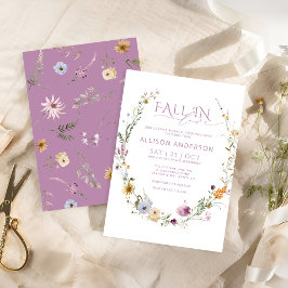 Rückgang der Liebe Brautdusche Einladung