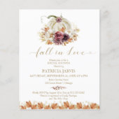 Rückgang der Liebe Brautparty Einladung Flyer (Vorne)