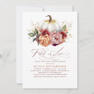 Rückgang der Liebe Bridal Dusche Einladung