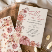 Rückgang der Liebe Bridal Dusche Einladung