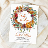 Rückgang der Liebe Bridal Dusche Einladung