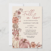 Rückgang der Liebe Bridal Dusche Einladung (Vorderseite)