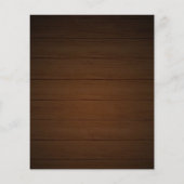 Rückgang der Liebe Budget Fall Bridal Dusche Einla (Rückseite)