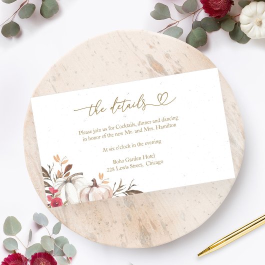 Rückgang der Liebe Burgund-Hochzeitdetails Begleitkarte