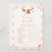 Rückgang der Liebe Der Preis ist das Richtige Baby Einladung (Vorderseite)