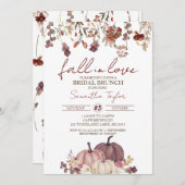 Rückgang der Liebe, des Brautparty, zukünftige Bes Einladung (Vorne/Hinten)