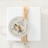 Rückgang der Liebe Elfenbeinküste Brautparty Geschenkanhänger (Beispiel)