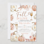 Rückgang der Liebe Elfenbeinküste Pfefferkin-Engag Einladung (Vorderseite)