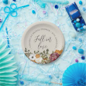 Rückgang der Liebe Elfenbeinpapier-Brautparty Pappteller (Party)