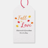 Rückgang der Liebe Geschenkanhänger (Rückseite)