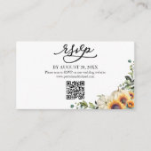 Rückgang der Liebe Grüne Hochzeit QR Online-UAWG Begleitkarte (Vorderseite)