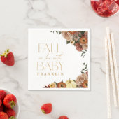 Rückgang der Liebe Herbst Blumenspülung Serviette (Beispiel)