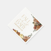 Rückgang der Liebe Herbst Blumenspülung Serviette (Ecke)