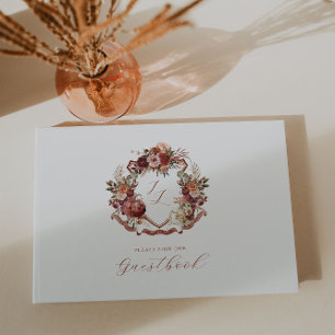 Rückgang der Liebe Herbstbloms Hochzeitsszenario Gästebuch