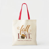 Rückgang der Liebe | Herbstliche Gastgeschenk Hoch Tragetasche (Vorne)