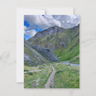 Rückgang der Liebe im Peak District Postkarte