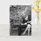 Rückgang der Liebe Karte (Gelbe Blume)