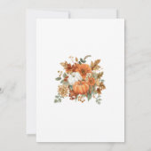 Rückgang der Liebe Kinderdusche Einladung (Rückseite)