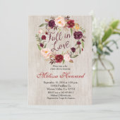 Rückgang der Liebe Kinderdusche Einladung (Stehend Vorderseite)