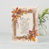 Rückgang der Liebe Kinderdusche Einladung (Stehend Vorderseite)