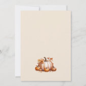 Rückgang der Liebe Kinderdusche Einladung (Rückseite)