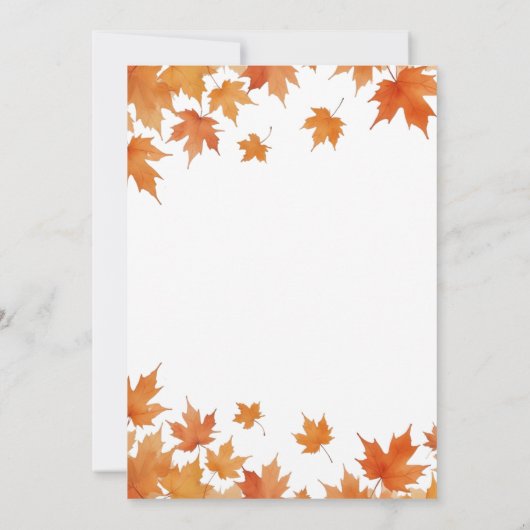 Rückgang der Liebe-Kinderdusche Einladung (Rückseite)