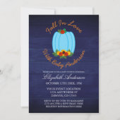 Rückgang der Liebe-Kinderdusche Einladung (Vorderseite)