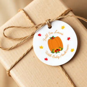 Rückgang der Liebe-Kinderdusche Geschenkanhänger