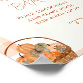 Rückgang der Liebe Kinderdusche Mama-osa-Bar-Zeich Poster (Ecke)