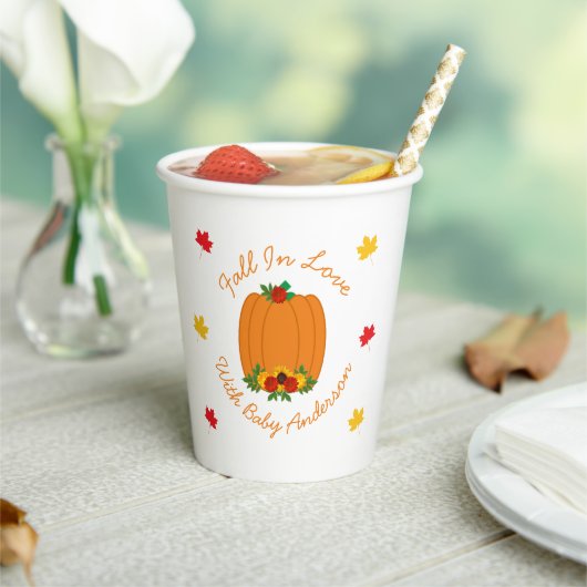 Rückgang der Liebe-Kinderdusche Pappbecher (In Situ)