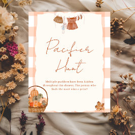 Rückgang der Liebe Kinderdusche Schnuller Jagdzeic Poster