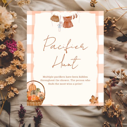 Rückgang der Liebe Kinderdusche Schnuller Jagdzeic Poster