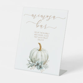 Rückgang der Liebe Mimosa Bar Sockelschild