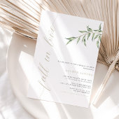 Rückgang der Liebe - Minimales Brautparty | Einlad Einladung