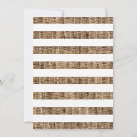 Rückgang der Liebe mit Brie zu sein Herbst Brautpa Einladung (Rückseite)