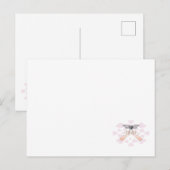 Rückgang der Liebe mit Cicada im Sommer Postkarte (Vorne/Hinten)