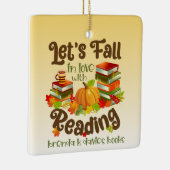 Rückgang der Liebe mit dem Lesen von Brenda K Davi Keramikornament (Rechts)